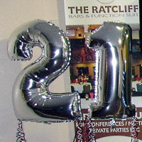 Photo of 21st Birthday Party Balloons 